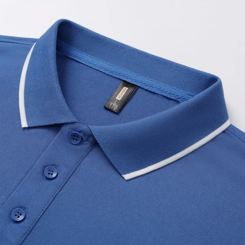 The Essential Business Stripe Polo