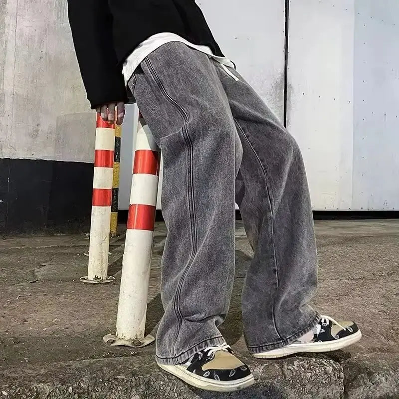 Panda6 "Vibe" Straight Leg Jeans